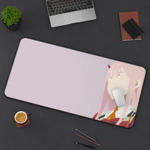 Load image into Gallery viewer, Zero Two from Darling in the FranXX for Dekstop Mouse Pad (Desk Mat) On Desk