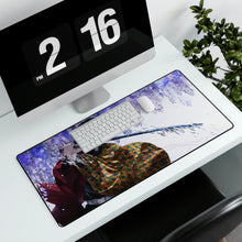 Load image into Gallery viewer, Giyu Tomioka, Katana, Kimetsu no Yaiba, Mouse Pad (Desk Mat)