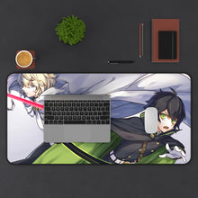 Load image into Gallery viewer, Seraph Of The End Mouse Pad (Desk Mat) With Laptop