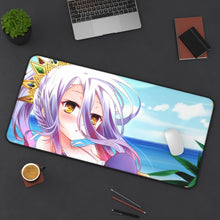 Load image into Gallery viewer, Shiro (No Game No Life) Mouse Pad (Desk Mat) On Desk