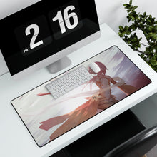 Load image into Gallery viewer, Guilty Crown Inori Yuzuriha Mouse Pad (Desk Mat) With Laptop