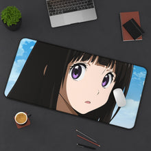 Load image into Gallery viewer, Hyouka Eru Chitanda Mouse Pad (Desk Mat) On Desk