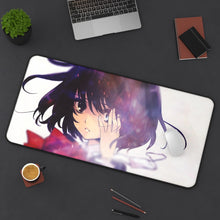 Load image into Gallery viewer, Mei Misaki Mouse Pad (Desk Mat) On Desk