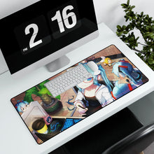 Load image into Gallery viewer, Hatsune Miku Mouse Pad (Desk Mat) With Laptop