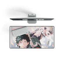 Load image into Gallery viewer, My Hero Academia Izuku Midoriya, Katsuki Bakugou Mouse Pad (Desk Mat) On Desk