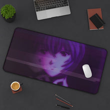 Load image into Gallery viewer, Neon Genesis Evangelion - Rei Ayanami Mouse Pad (Desk Mat) On Desk