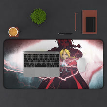 Load image into Gallery viewer, Anime FullMetal Alchemist Mouse Pad (Desk Mat) With Laptop