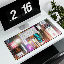 Load image into Gallery viewer, Japanese neon Mouse Pad (Desk Mat) With Laptop