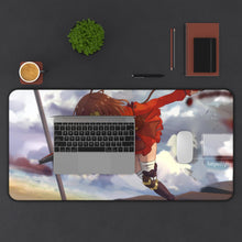 Load image into Gallery viewer, Kabaneri Of The Iron Fortress Mouse Pad (Desk Mat) With Laptop