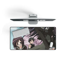 Load image into Gallery viewer, Myself ; Yourself Mouse Pad (Desk Mat) On Desk