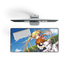 Load image into Gallery viewer, Magical Girl Lyrical Nanoha Mouse Pad (Desk Mat) On Desk