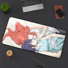 Load image into Gallery viewer, Kuzu No Honkai Hanabi Yasuraoka, Sanae Ebato Mouse Pad (Desk Mat) On Desk
