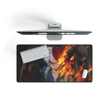 Load image into Gallery viewer, Shoto Todoroki MHA My Hero Mouse Pad (Desk Mat)
