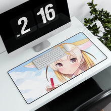 Load image into Gallery viewer, Anime Kemono Friends Mouse Pad (Desk Mat) With Laptop