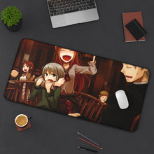 Load image into Gallery viewer, Spice And Wolf Mouse Pad (Desk Mat) On Desk