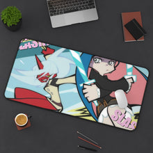 Load image into Gallery viewer, Panty & Stocking with Garterbelt Stocking Anarchy, Panty Stocking With Garterbelt Mouse Pad (Desk Mat) On Desk