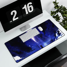 Load image into Gallery viewer, Your Name. Mouse Pad (Desk Mat) With Laptop