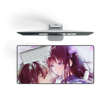 Load image into Gallery viewer, Hyouka Eru Chitanda Mouse Pad (Desk Mat) On Desk