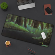 Load image into Gallery viewer, Princess Mononoke Mouse Pad (Desk Mat) On Desk