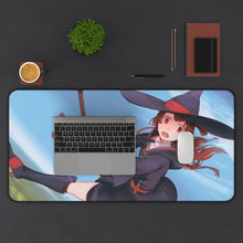 Load image into Gallery viewer, Little Witch Academia Atsuko Kagari, Computer Keyboard Pad Mouse Pad (Desk Mat) With Laptop