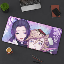 Load image into Gallery viewer, Demon Slayer: Kimetsu No Yaiba Mouse Pad (Desk Mat) On Desk