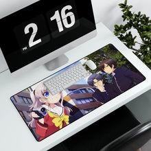 Load image into Gallery viewer, Charlotte Nao Tomori, Joujirou Takajou Mouse Pad (Desk Mat) With Laptop