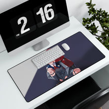 Load image into Gallery viewer, Zero Two and Hiro Mouse Pad (Desk Mat) With Laptop