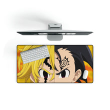 Load image into Gallery viewer, Meliodas vs Zeldris Mouse Pad (Desk Mat)