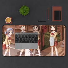 Load image into Gallery viewer, Nichijō Mouse Pad (Desk Mat) With Laptop
