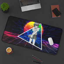 Load image into Gallery viewer, Mikoto Wave Mouse Pad (Desk Mat) On Desk