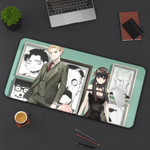 Load image into Gallery viewer, Spy X Family Mouse Pad (Desk Mat) On Desk