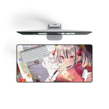 Load image into Gallery viewer, Anime Girl Mouse Pad (Desk Mat) On Desk