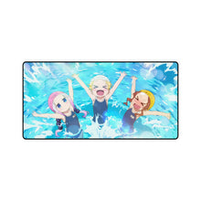 Load image into Gallery viewer, kanna and her little trio in pool Mouse Pad (Desk Mat)