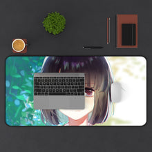 Load image into Gallery viewer, Kuzu No Honkai Hanabi Yasuraoka Mouse Pad (Desk Mat) With Laptop