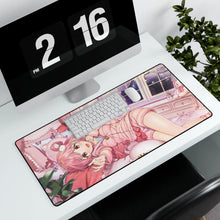 Load image into Gallery viewer, Anime Girl Mouse Pad (Desk Mat) With Laptop