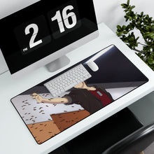 Load image into Gallery viewer, Stop Mouse Pad (Desk Mat) With Laptop