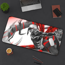 Load image into Gallery viewer, Tokyo Ghoul Ken Kaneki Mouse Pad (Desk Mat) On Desk
