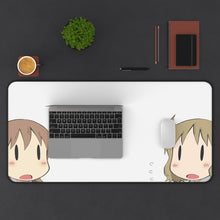 Load image into Gallery viewer, Nichijō Mouse Pad (Desk Mat) With Laptop