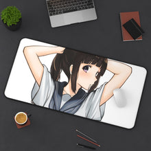 Load image into Gallery viewer, Hyouka Eru Chitanda Mouse Pad (Desk Mat) On Desk