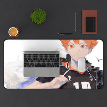 Load image into Gallery viewer, Shōyō Hinata Mouse Pad (Desk Mat) With Laptop