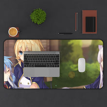 Load image into Gallery viewer, Rokudenashi Majutsu Koushi To Akashic Records Sistine Fibel, Rumia Tingel Mouse Pad (Desk Mat) With Laptop