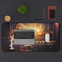 Load image into Gallery viewer, Granblue Fantasy Granblue Fantasy, Jeanne D'arc Mouse Pad (Desk Mat) With Laptop