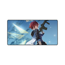 Load image into Gallery viewer, Anime, Girl, Rifle, Exusiai, Arknights, Mouse Pad (Desk Mat)