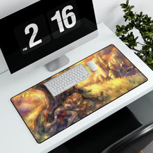 Load image into Gallery viewer, Yuuki Asuna & Kirigaya Kazuto Mouse Pad (Desk Mat) With Laptop