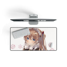 Load image into Gallery viewer, Anime Neon Genesis Evangelion Mouse Pad (Desk Mat) On Desk