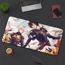 Load image into Gallery viewer, Granblue Fantasy Granblue Fantasy, Lucifer, Sandalphon Mouse Pad (Desk Mat) On Desk