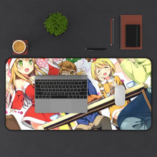 Load image into Gallery viewer, The "H.e.n.t.a.i" Prince and the Stony Cat. by Mouse Pad (Desk Mat) With Laptop