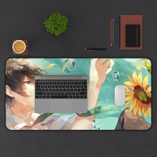 Load image into Gallery viewer, Free! Haruka Nanase Mouse Pad (Desk Mat) With Laptop