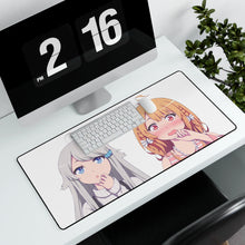 Load image into Gallery viewer, Miyako Shirakawa,Nayuta Kani Mouse Pad (Desk Mat) With Laptop