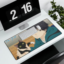 Load image into Gallery viewer, Ao Haru Ride Mouse Pad (Desk Mat) With Laptop